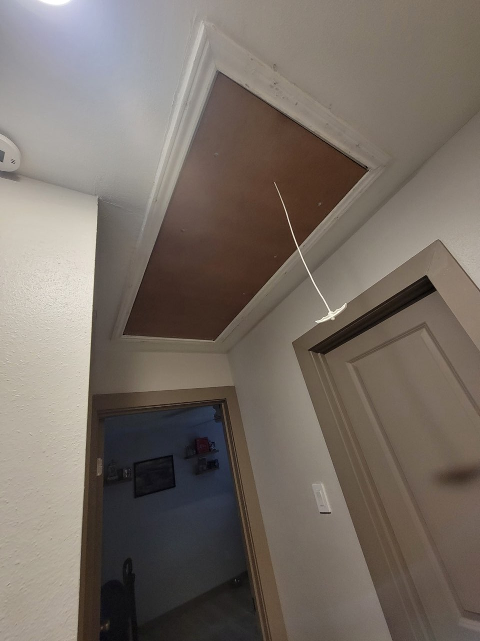 Flush Attic Access Door & Trim Finishing — Installations project by Manny