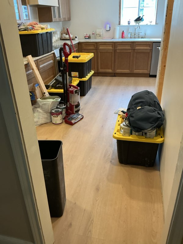 Kitchen Hardwood & Luxury Vinyl Flooring Remodel — Flooring & Tile project by Manny