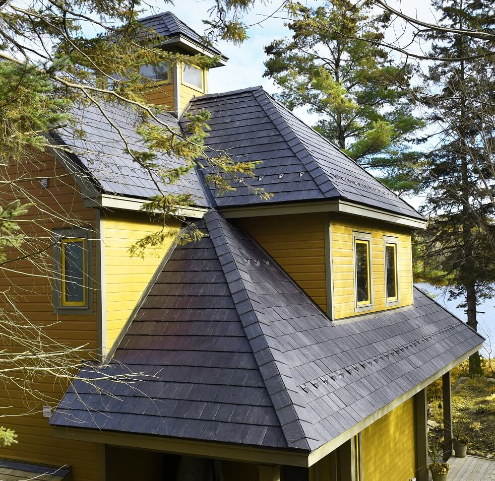 Luxury Roofing — Vermont Natural Slate / READYSLATE® close-up texture