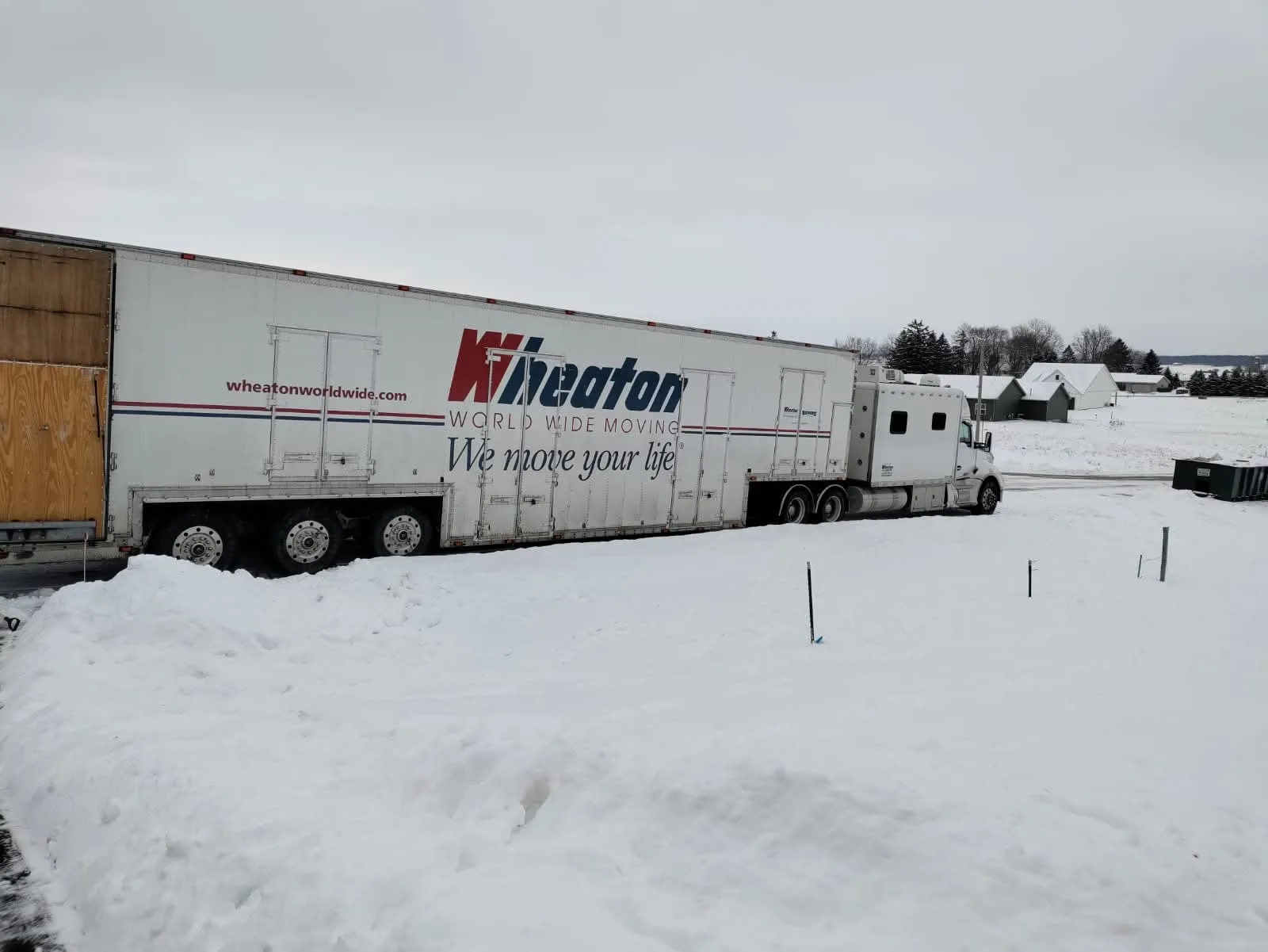 Long-Haul Van Line Winter Relocation