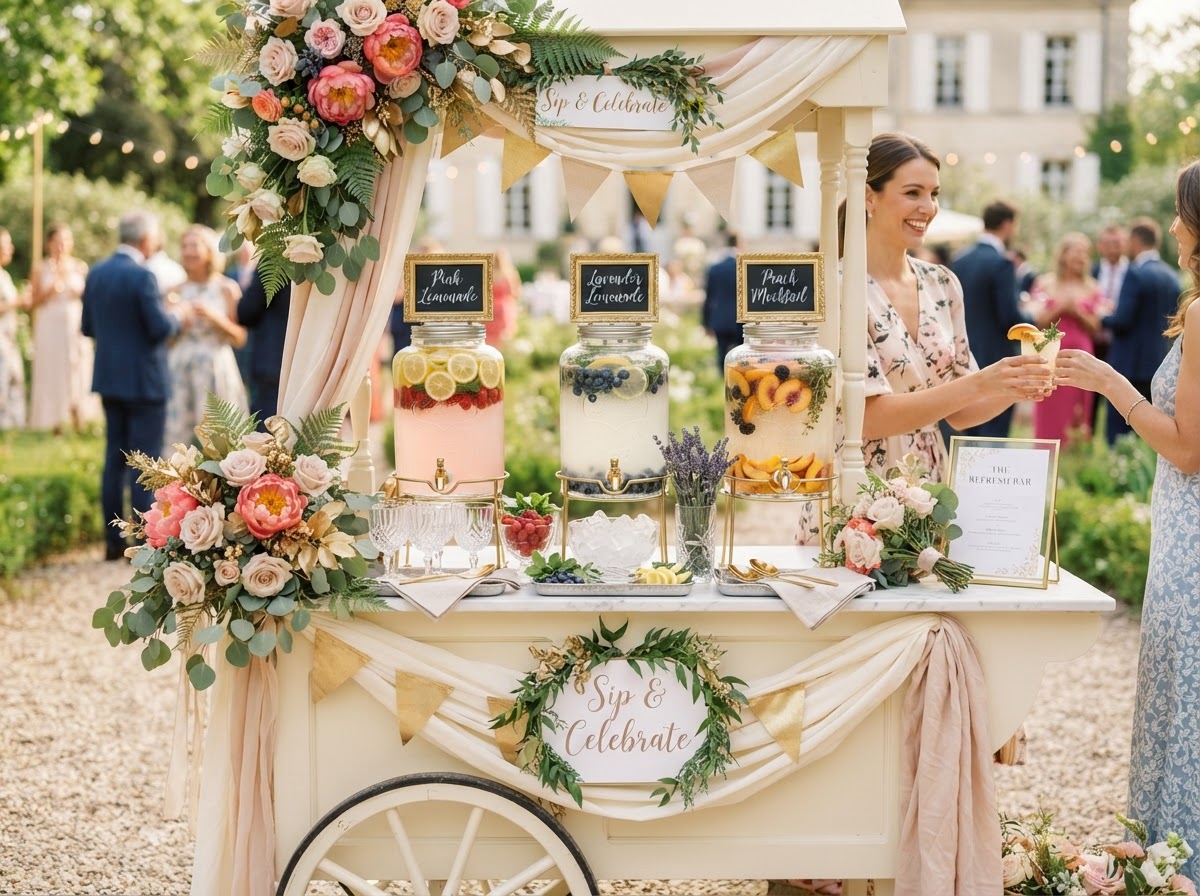 Lemonade & Beverage Cart
