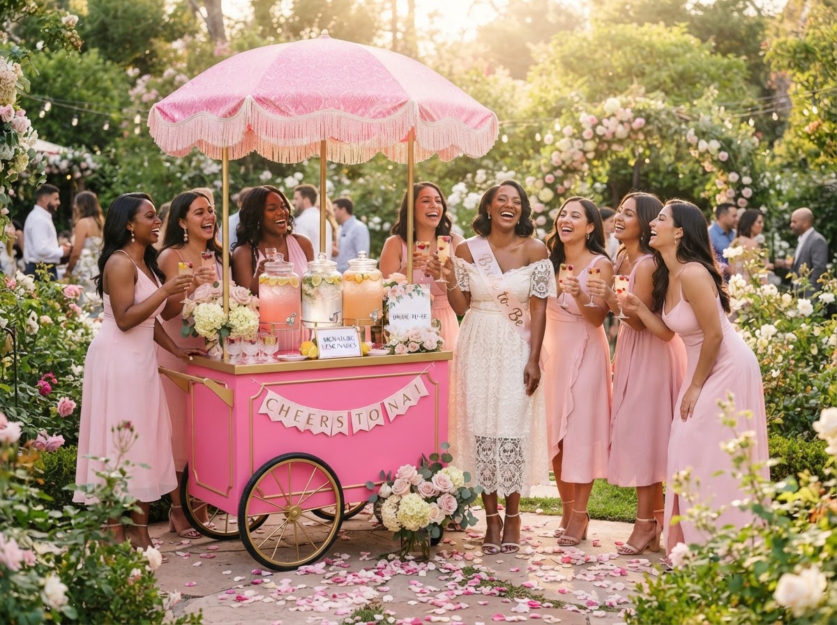 Cartistry styled bridal showers