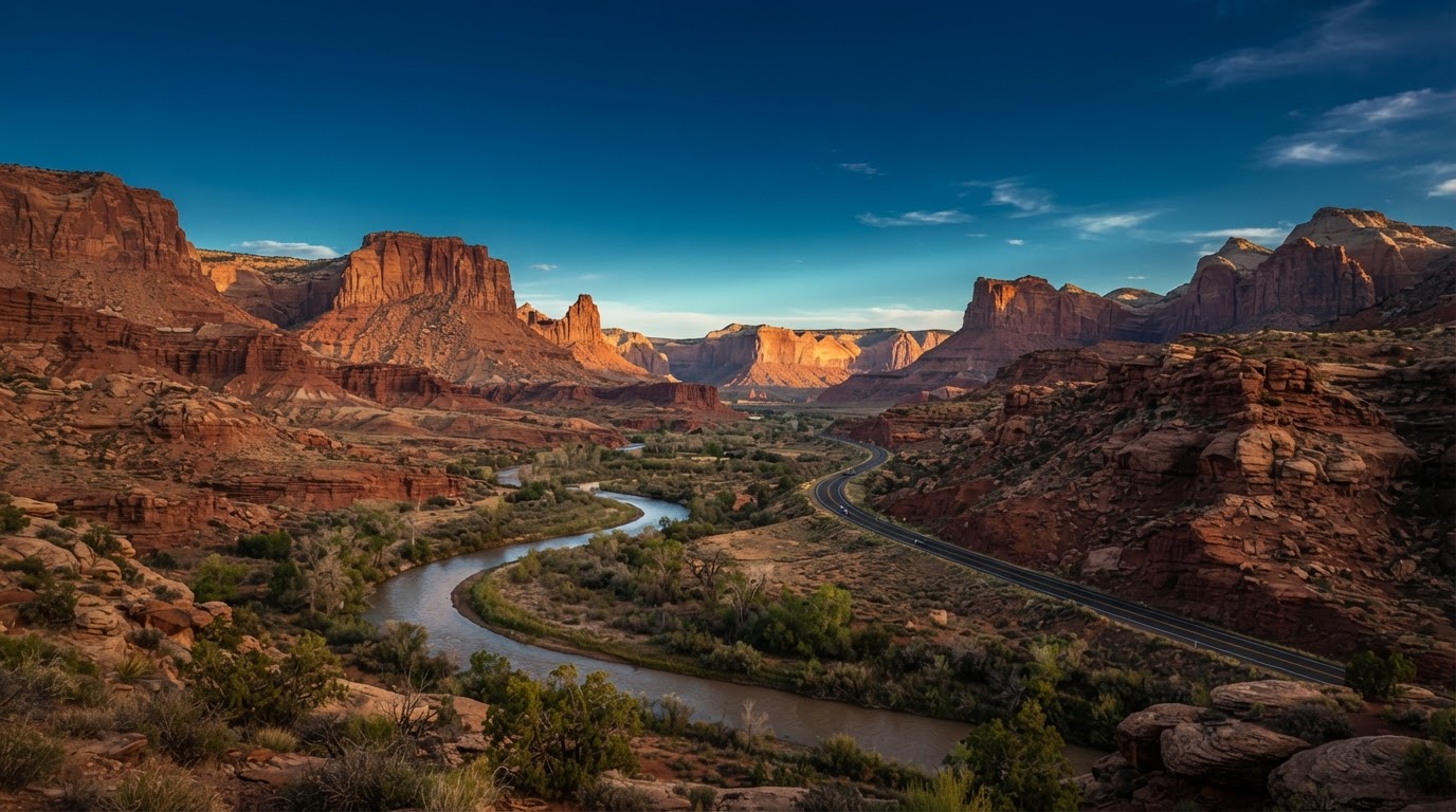 Virgin, Utah red-rock landscape