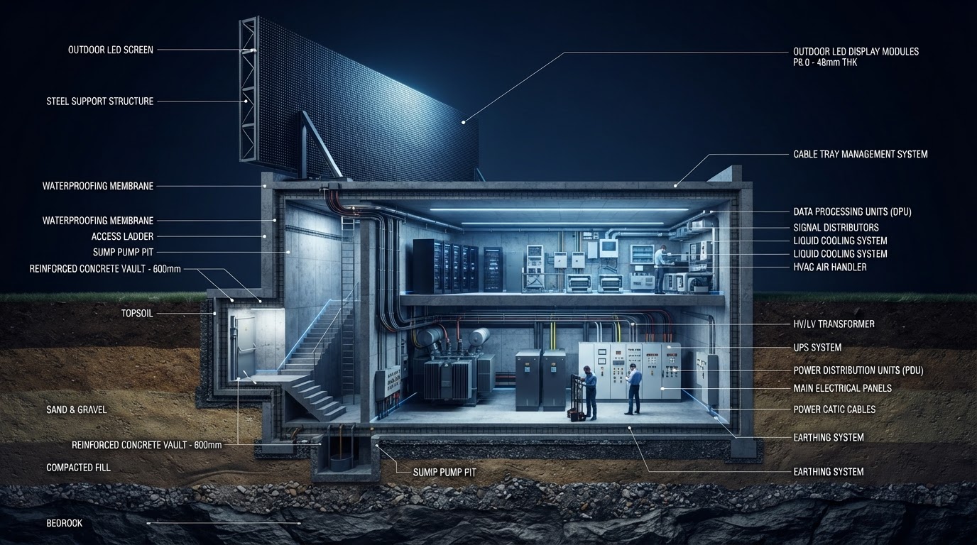 Subterranean Vault Installation, Why We Bury the Electronics