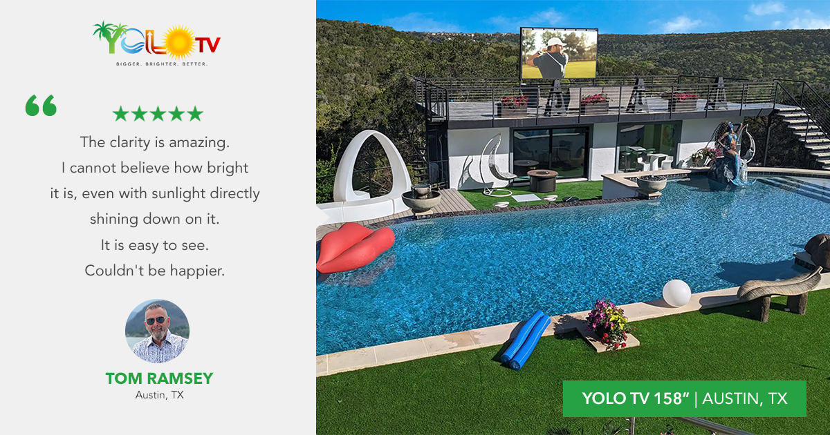 YOLO TV Reviews: What Customers Say About Their Outdoor TVs