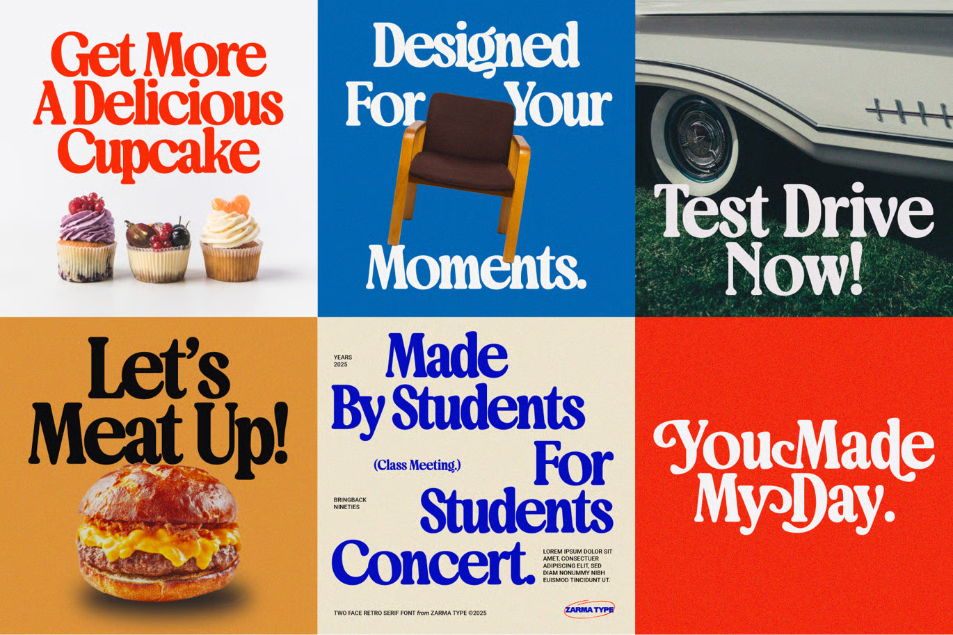 Bringbold Nineties Type Specimen Plate 04