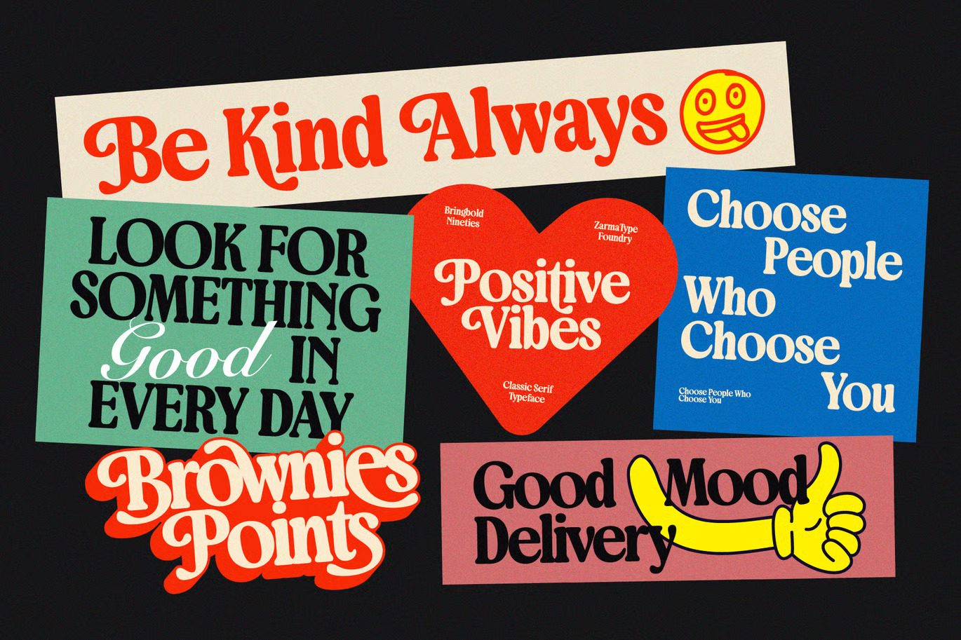 Bringbold Nineties Type Specimen Plate 05