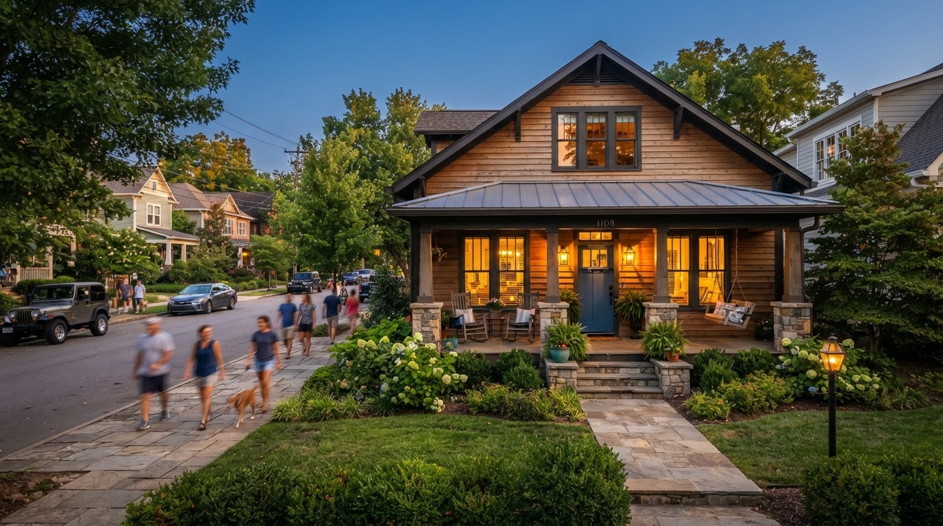 Renovated bungalow in the 12South neighborhood of Nashville 37204