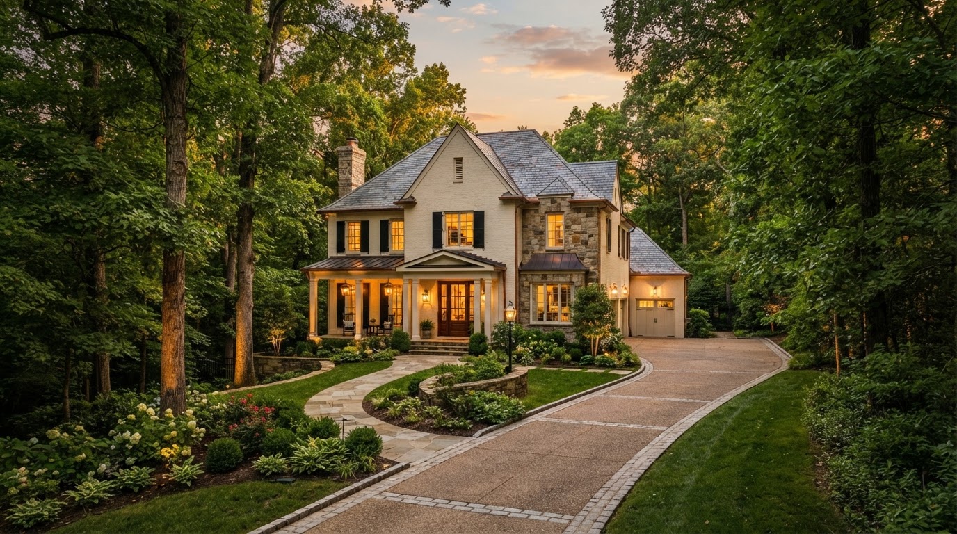 Established Green Hills home on a wooded lot in Nashville 37215