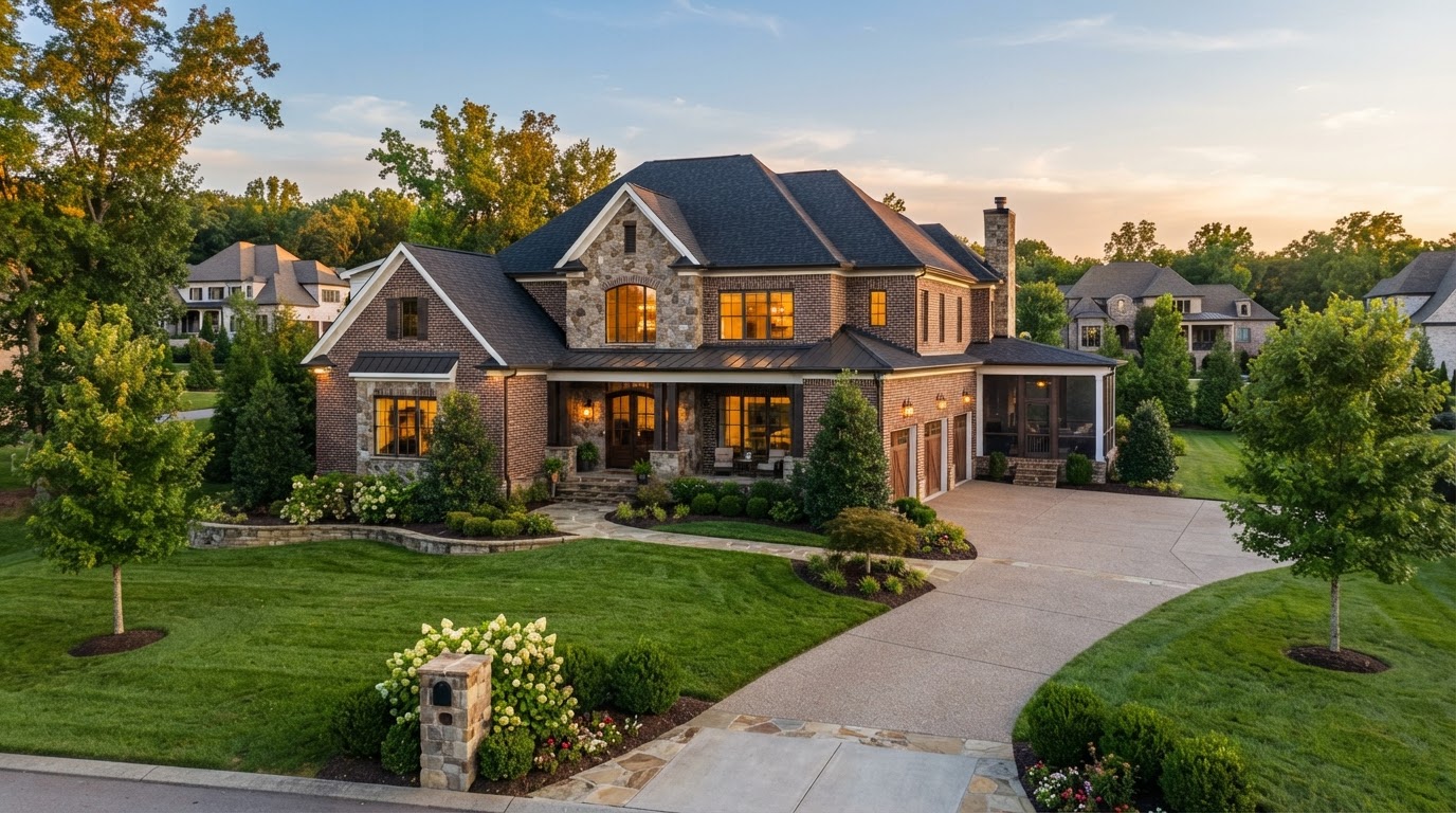 New construction estate home in Nolensville Tennessee 37135