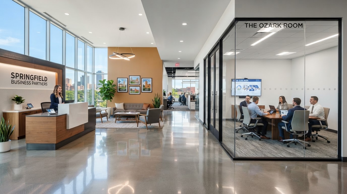 Immaculate commercial office cleaning in Branson and Springfield