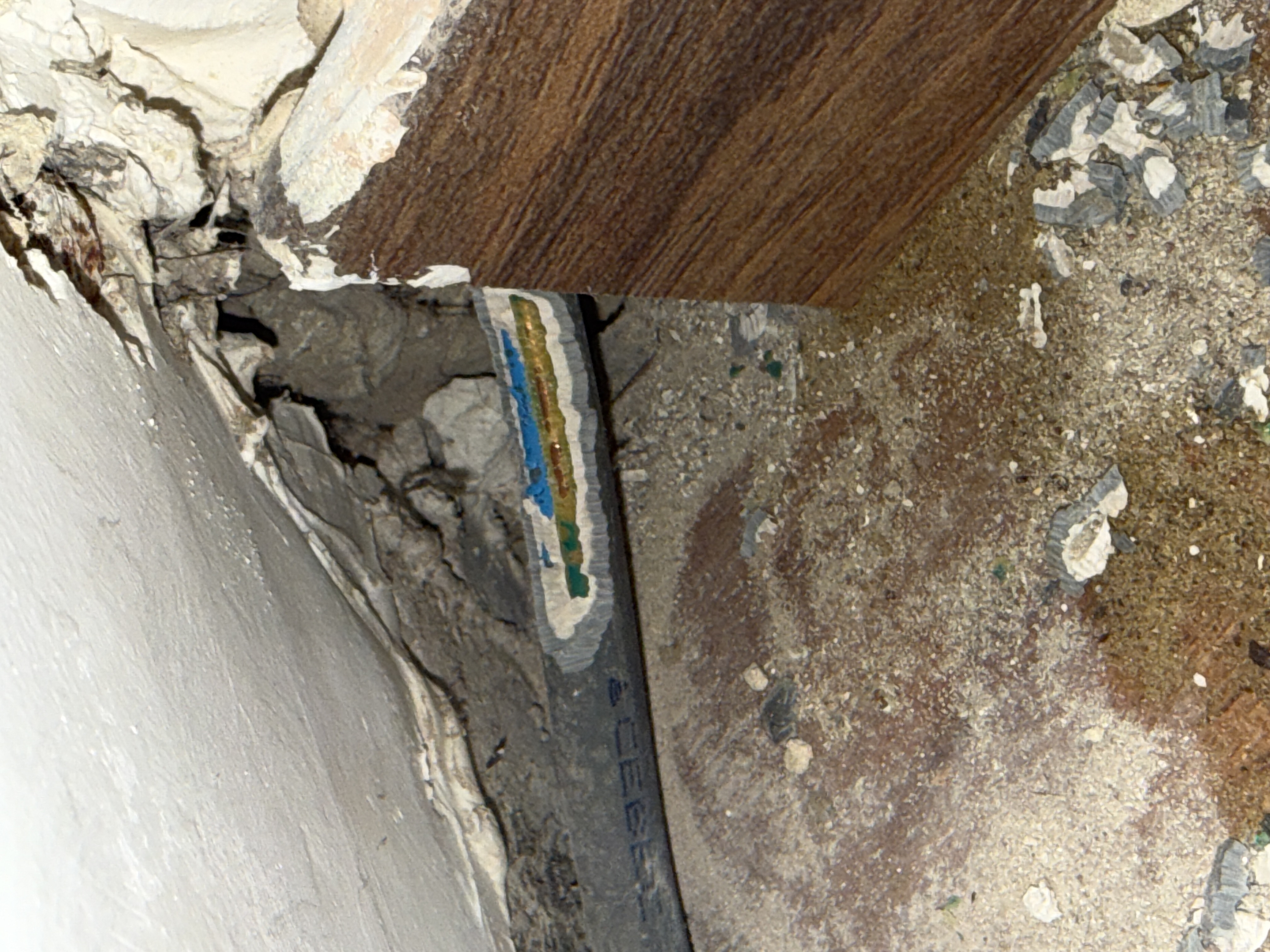 Aangevreten elektriciteitskabel door knaagdieren