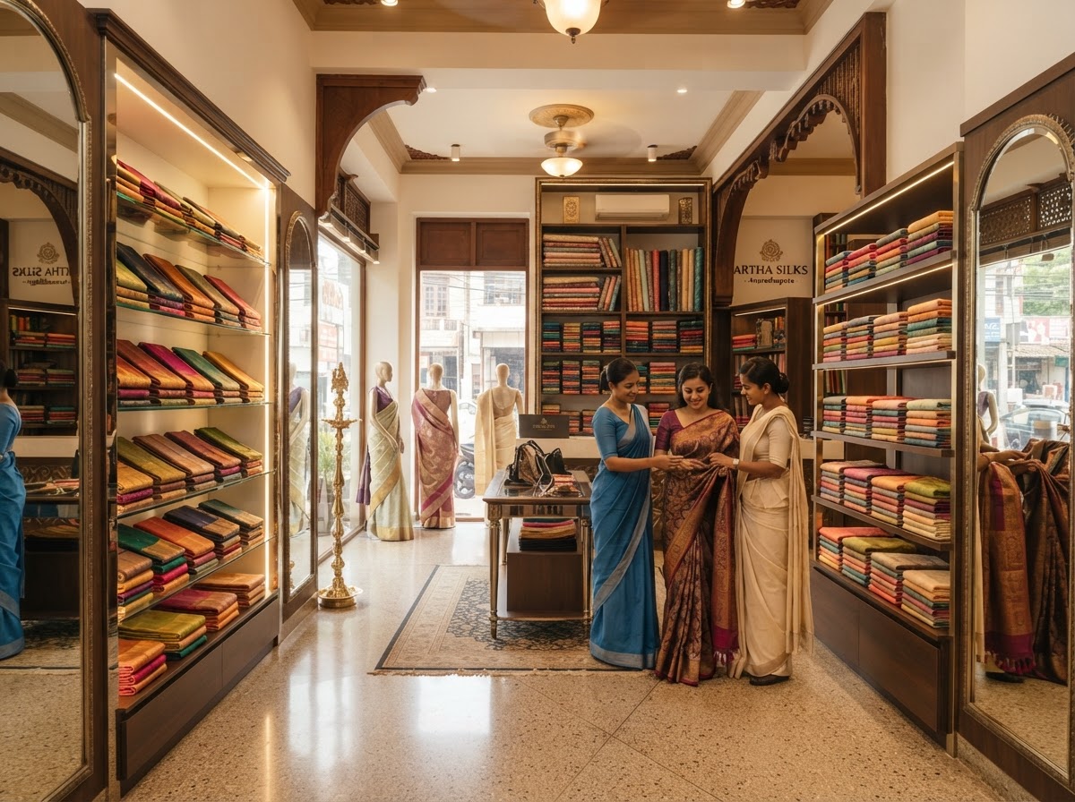 Wemade Saree Boutique Interior