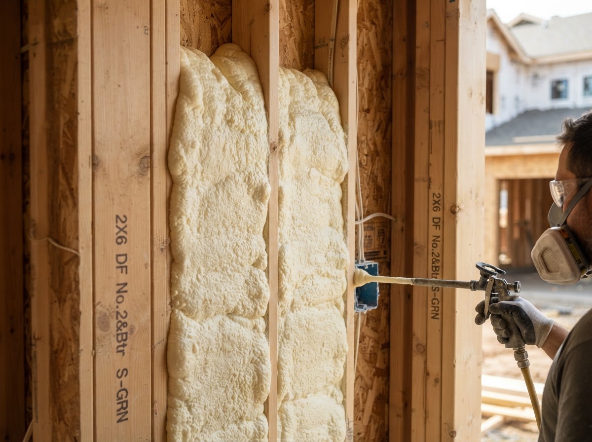 Spray Foam Insulation (Open Cell & Closed Cell)