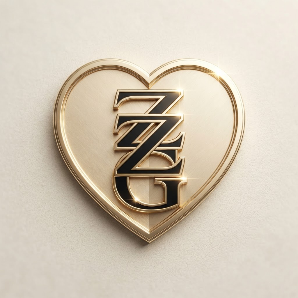 Zozygee Jewelry Logo - Interlocking ZZG