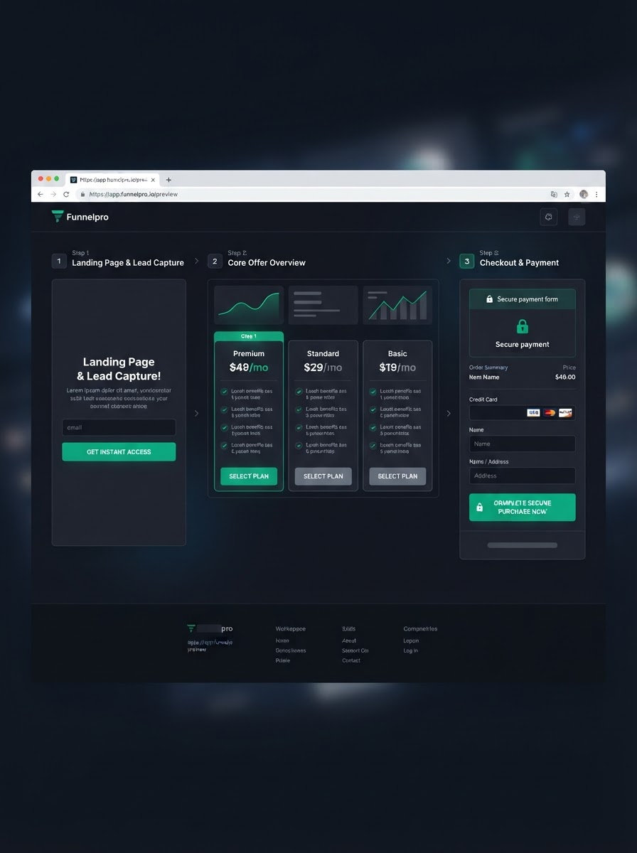 Sales Funnel preview