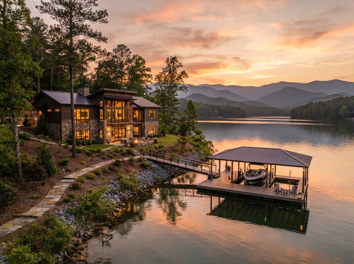 Lakefront Homes