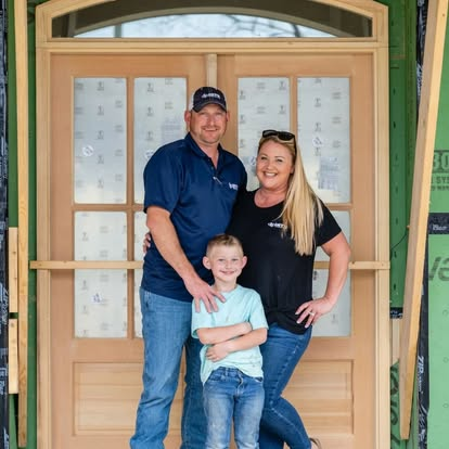 Jamey Hite and family representing three generations of building in East Tennessee