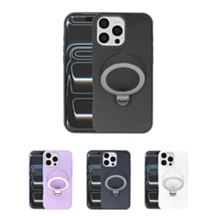 Pastel Shield Carbon Fiber Magnetic Kickstand Case