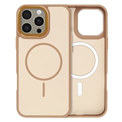 Metallic Leather Case with Magnetic Wireless Charging