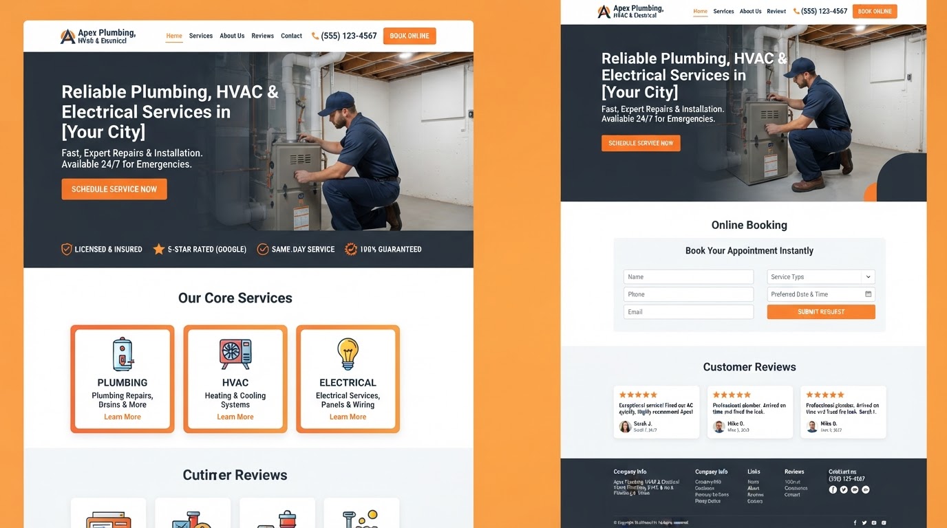 After website build