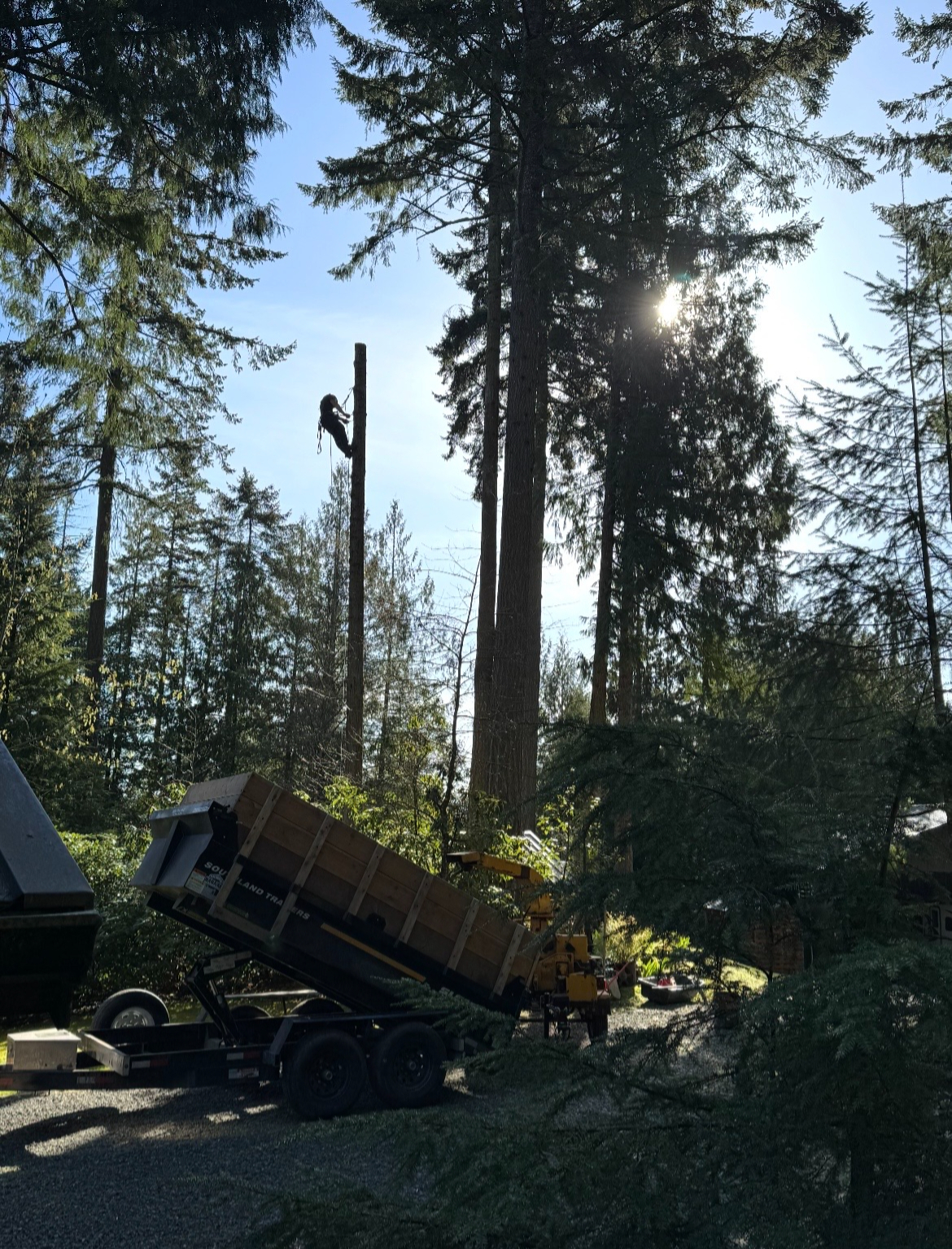 Storm prep and cleanup work on Vancouver Island