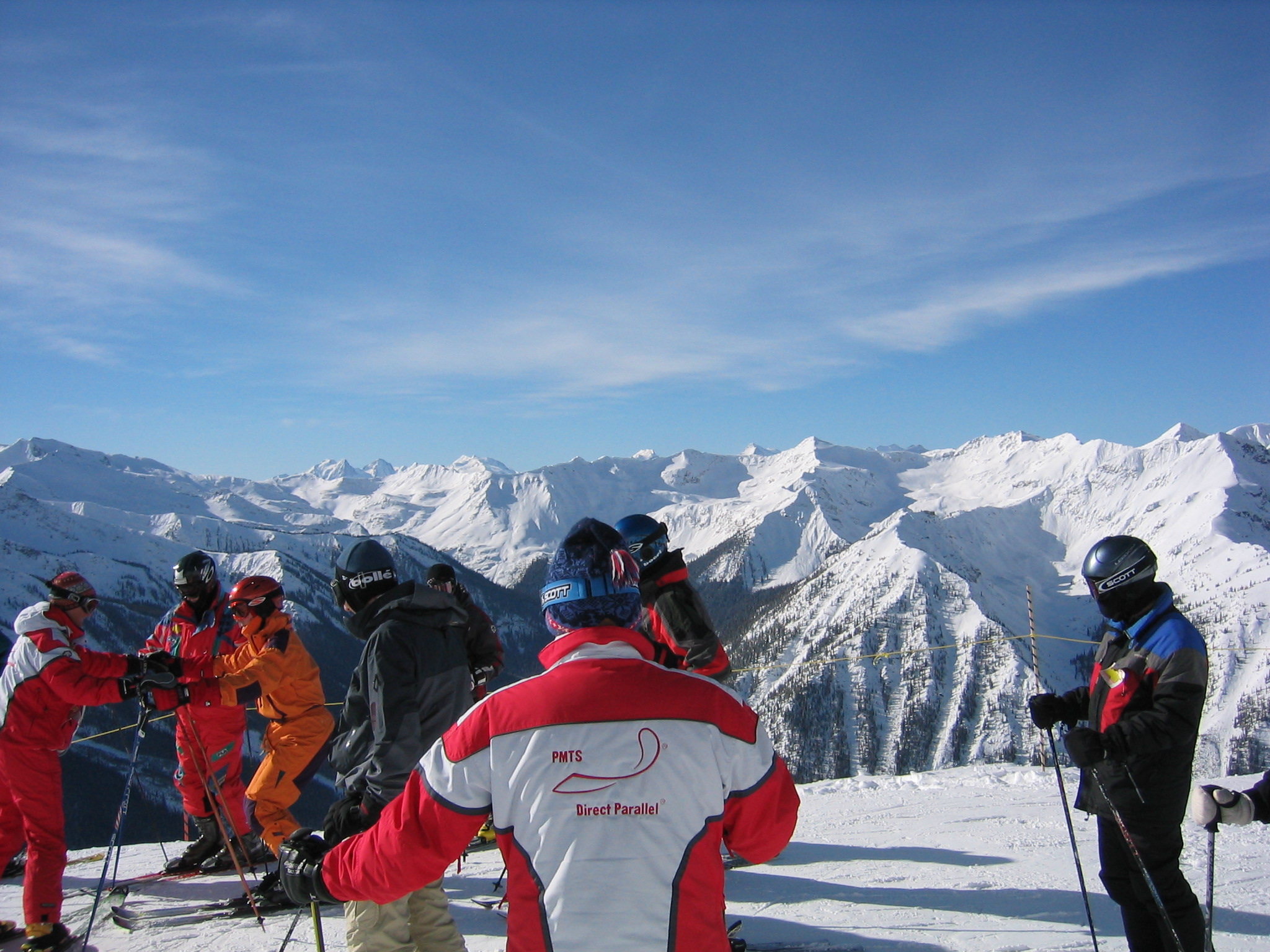 Harb Ski Camp at the summit