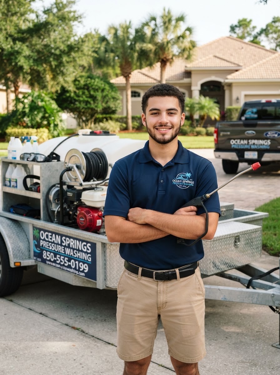 Wyatt Kaylor, owner of Pressure Wizard Home Services