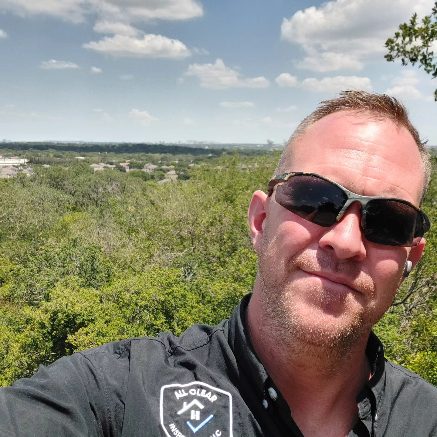 Don Kincaid on-site inspecting Texas properties