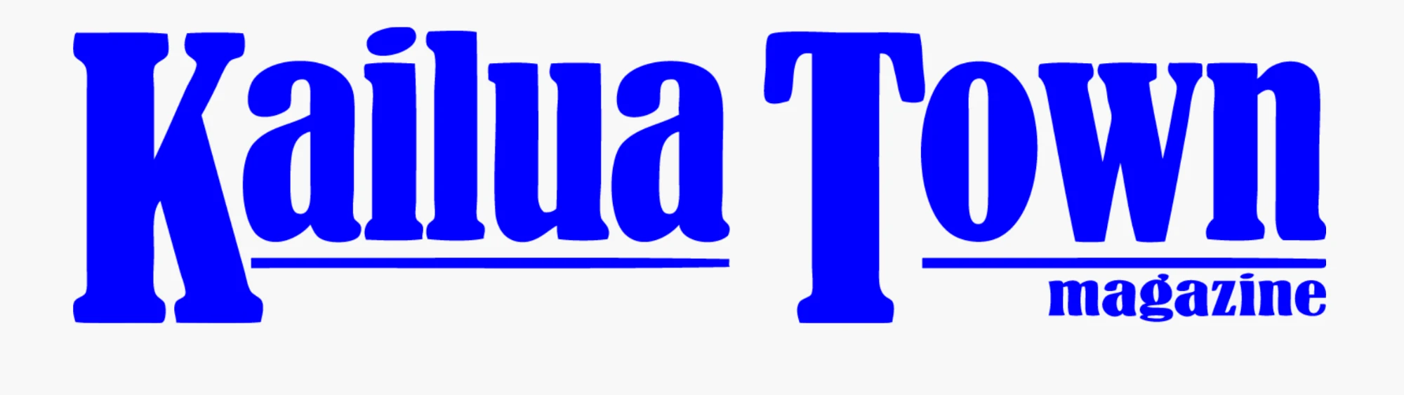 Kailua Town Magazine logo