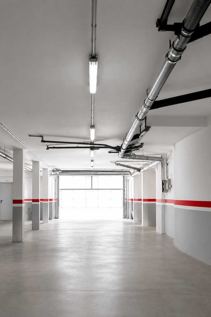 Aparcament interior · Planta baixa