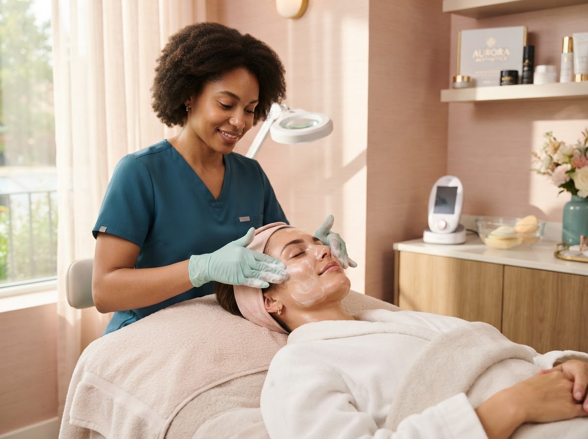 Facial Treatment at Luna Glow Studio