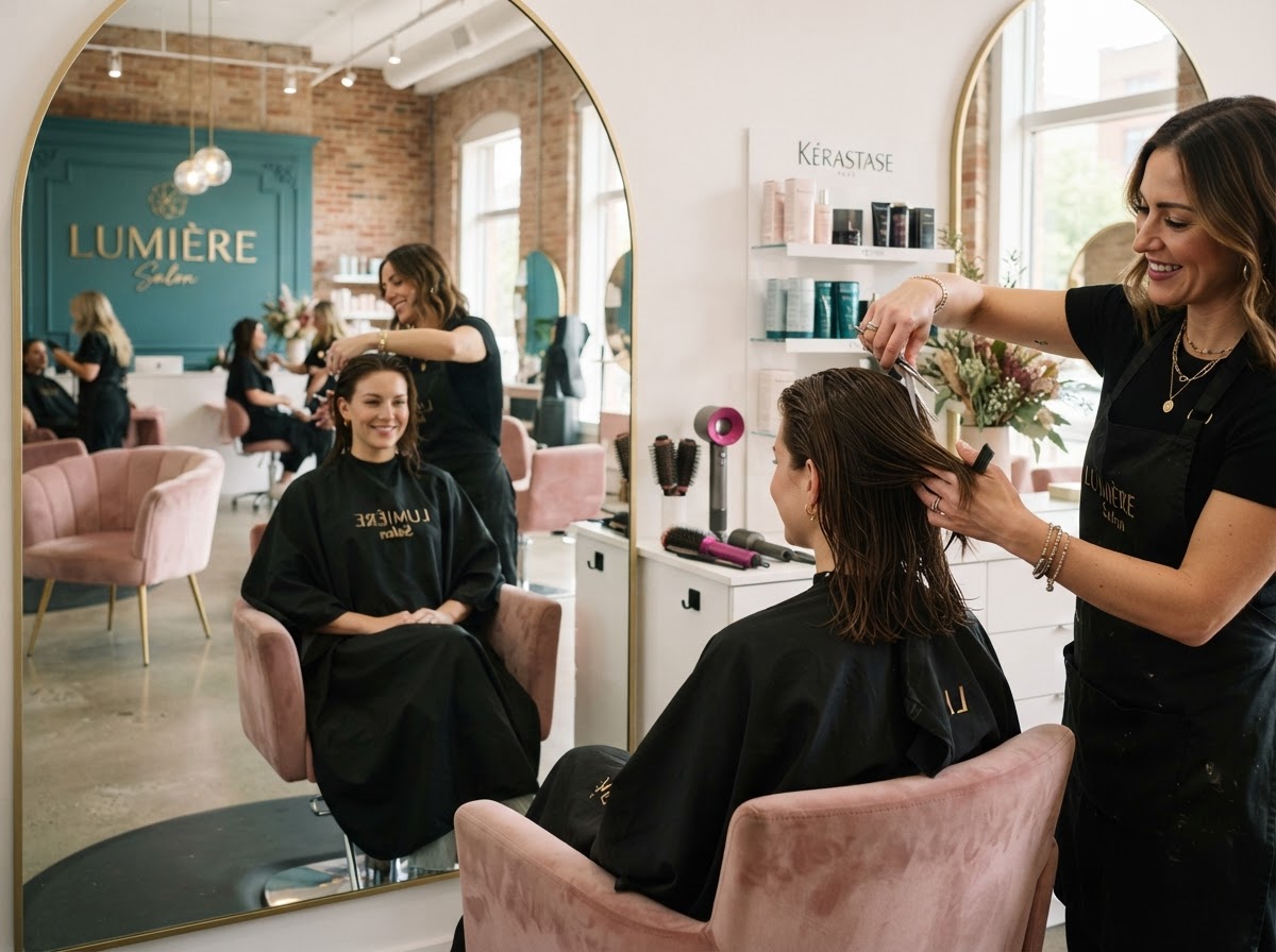 Women's Haircut at Luna Glow Studio