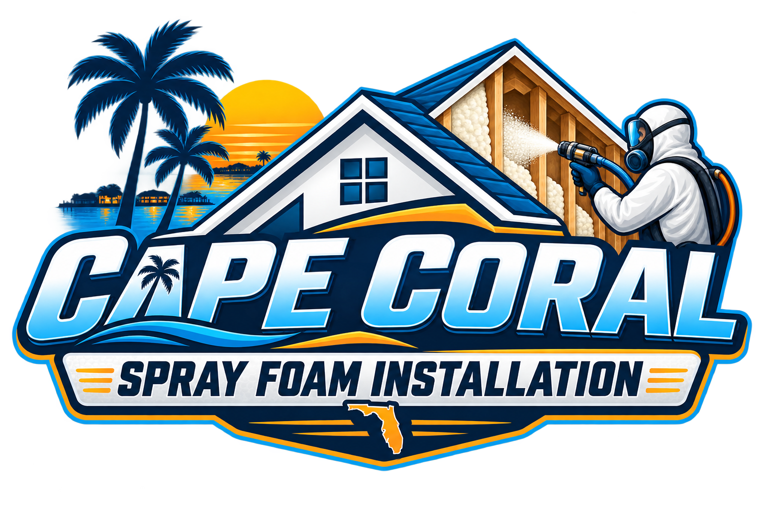 Cape Coral Spray Foam Installation Logo
