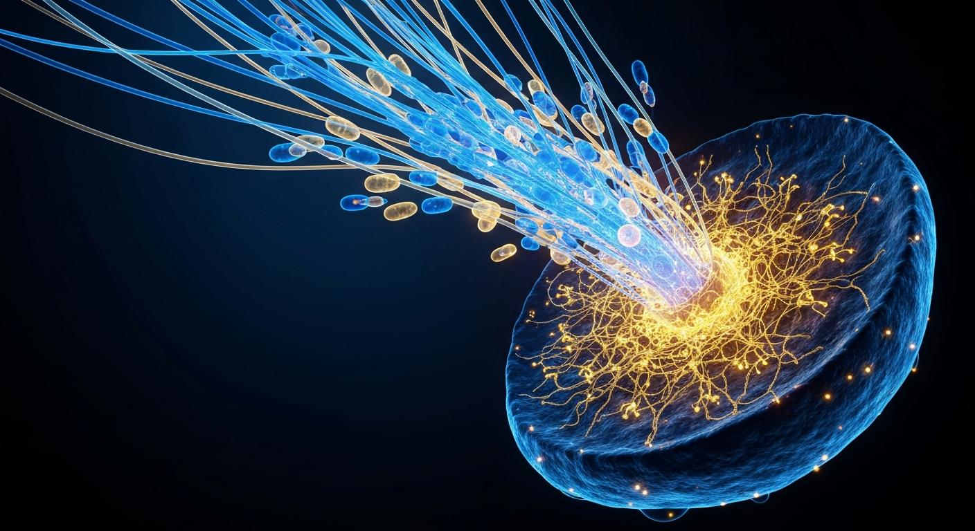 Female endocrine system visualization