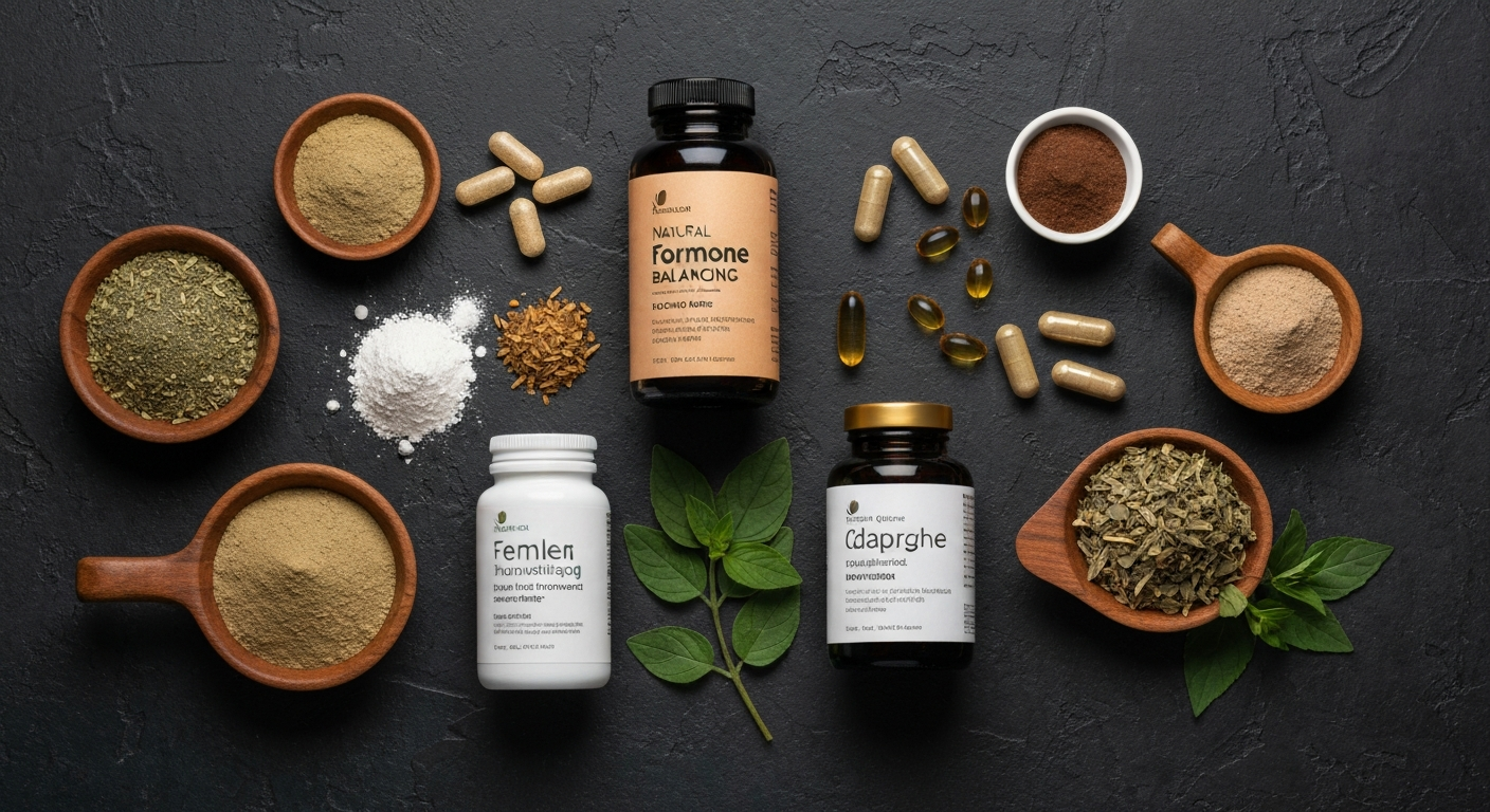 Natural female hormone supplements