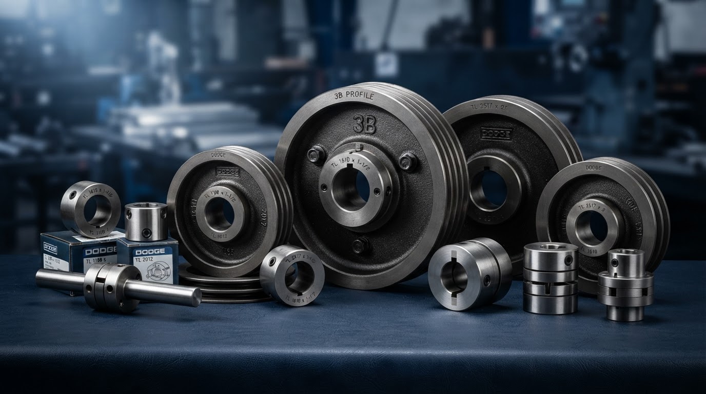 Pulleys & Bushings — Taper Lock Pulley 50mm