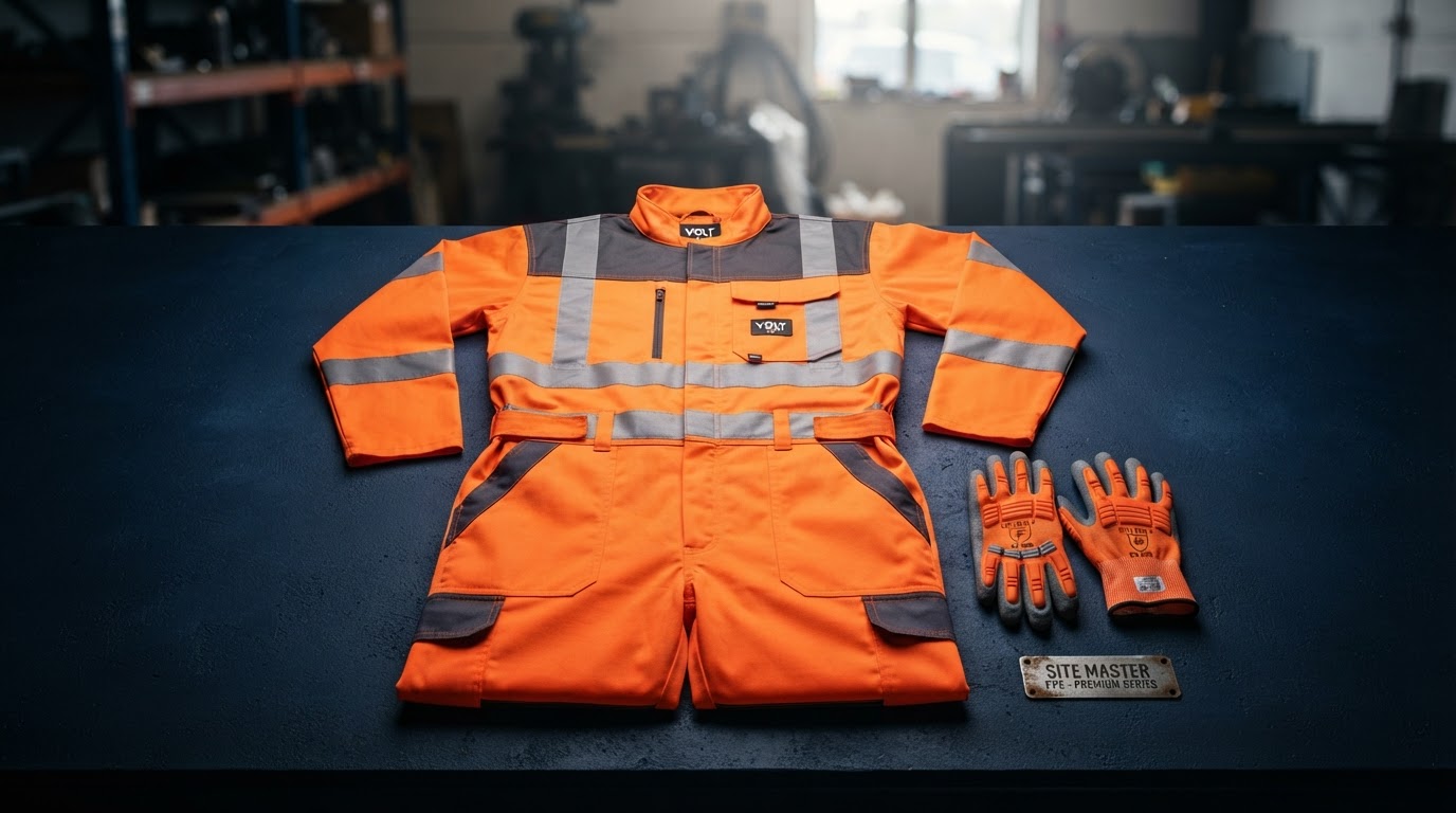 PPE & Safety — High-Vis Coverall Class 2