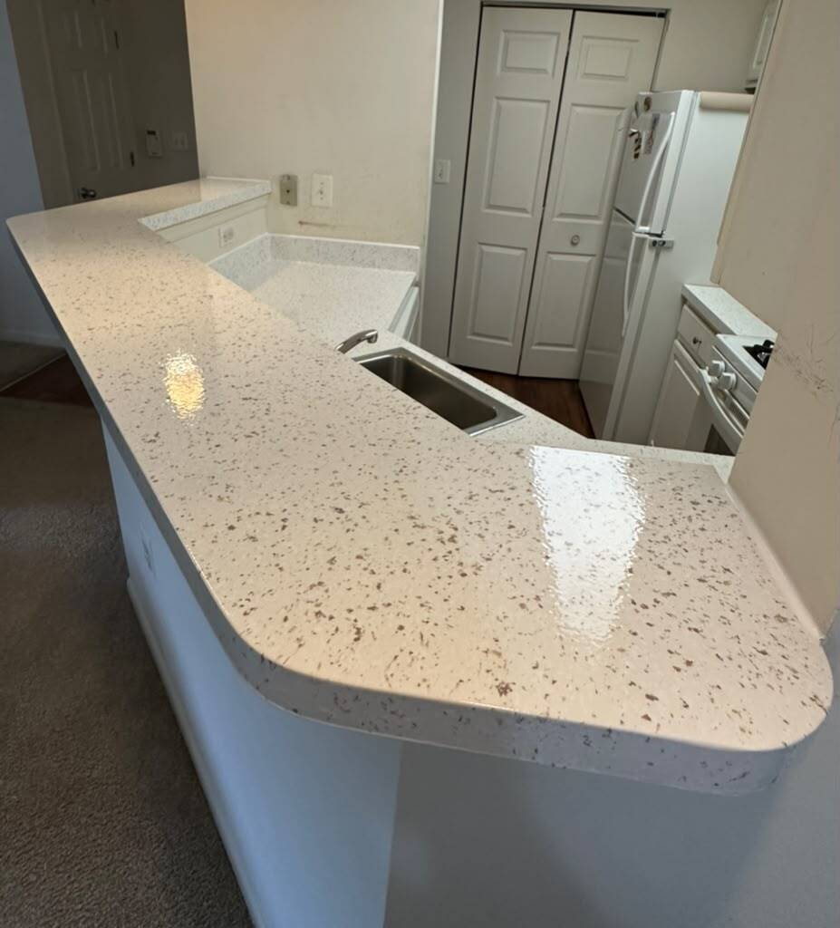 Vanity Top Refinishing