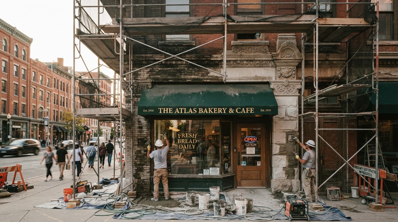 Bringing a Downtown Storefront Back to Life