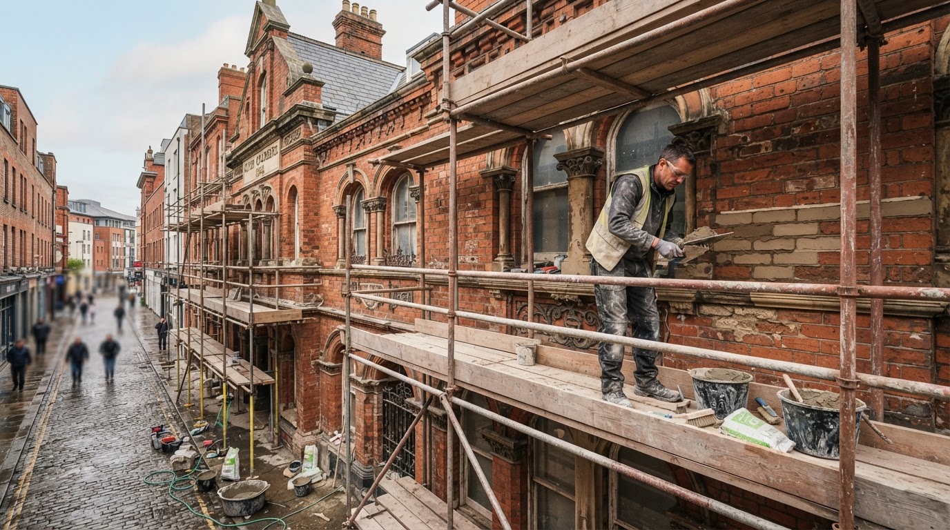 How We Saved a Crumbling Historic Brick Facade in Bel Air