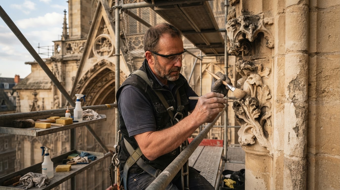 Cleaning Historic Stone Without Destroying It
