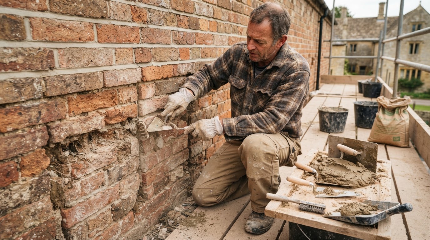 Why Matching Mortar Is the Most Important Step in Repointing