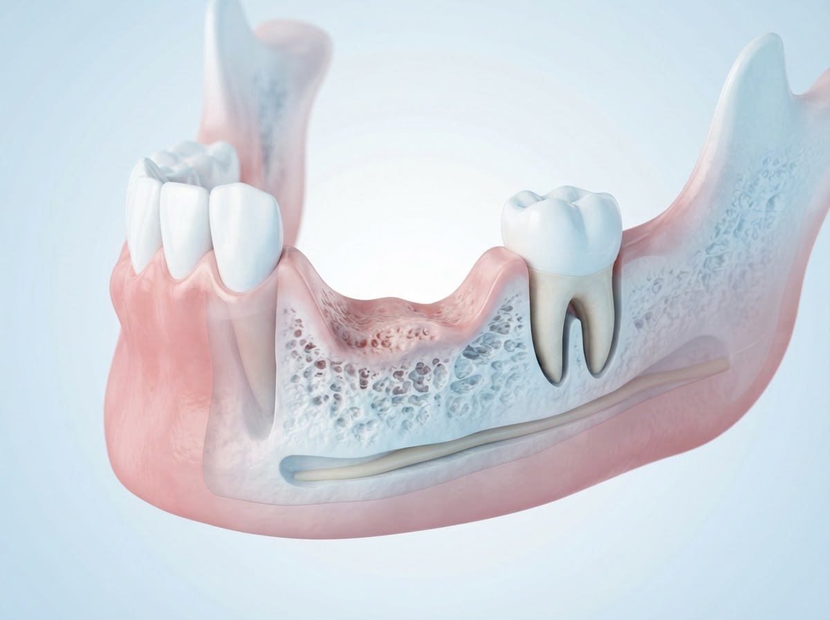 Jaw Bone Loss and Deterioration Diagram