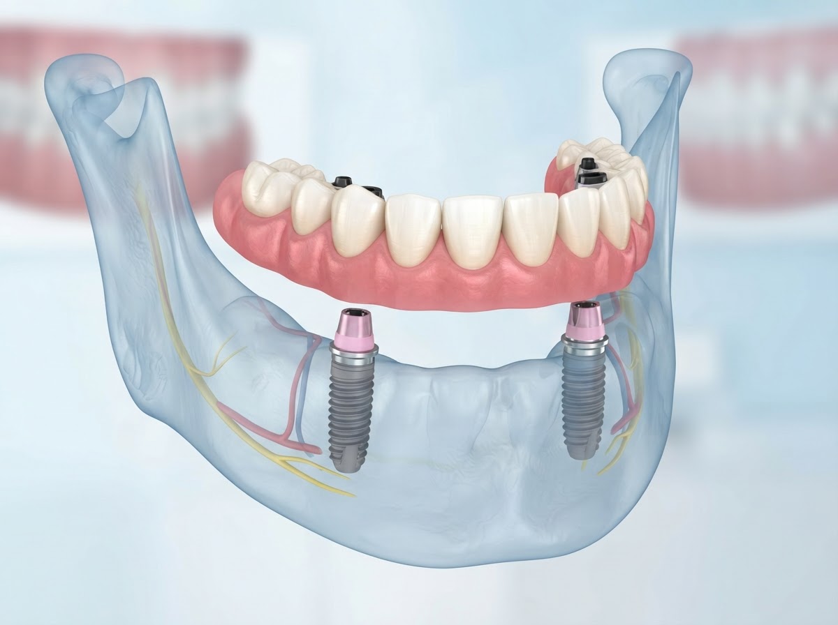 Implant Supported Overdenture Johns Creek