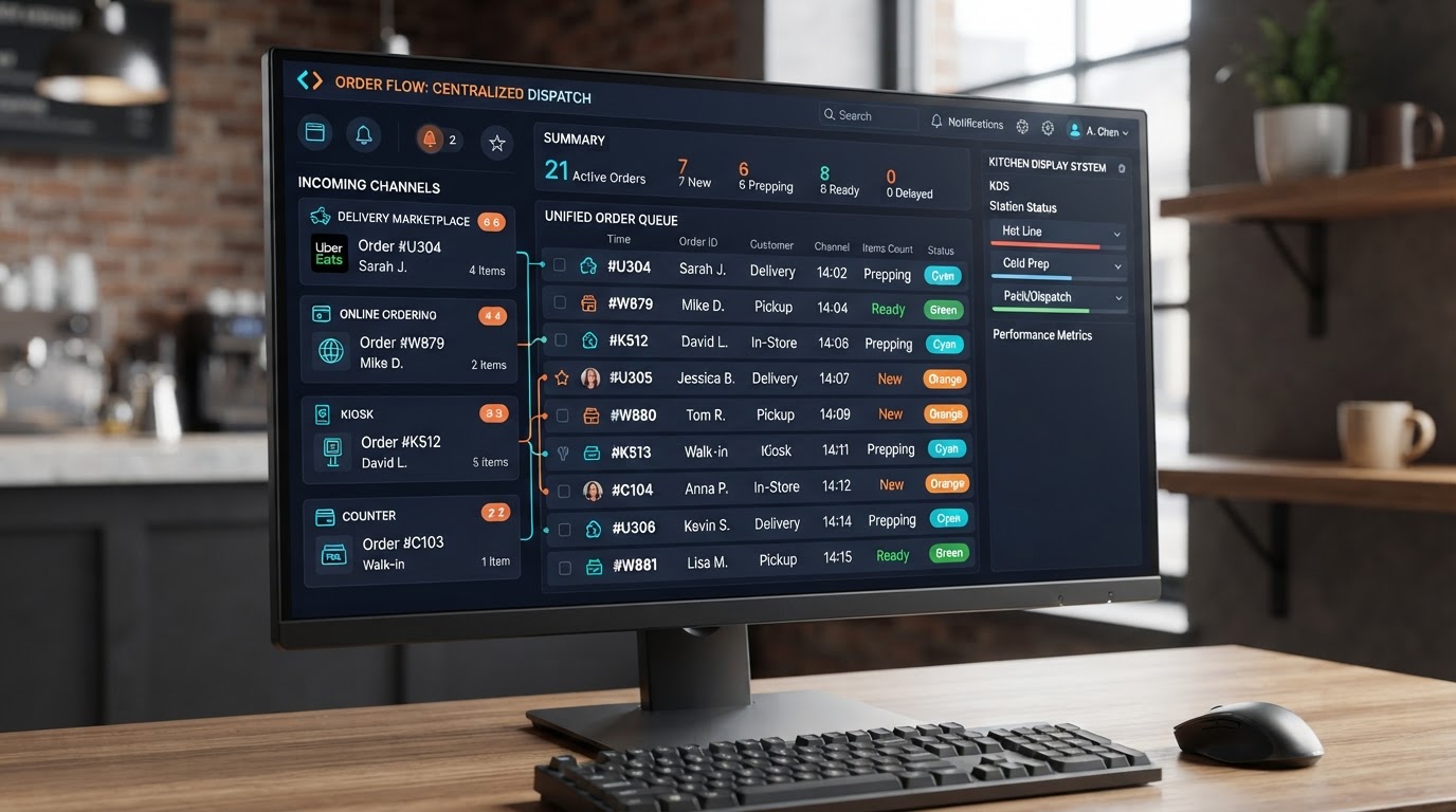 Orders From Everywhere. One Place to Manage Them.