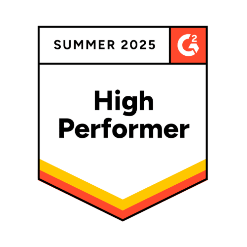 G2 High Performer – Summer 2025