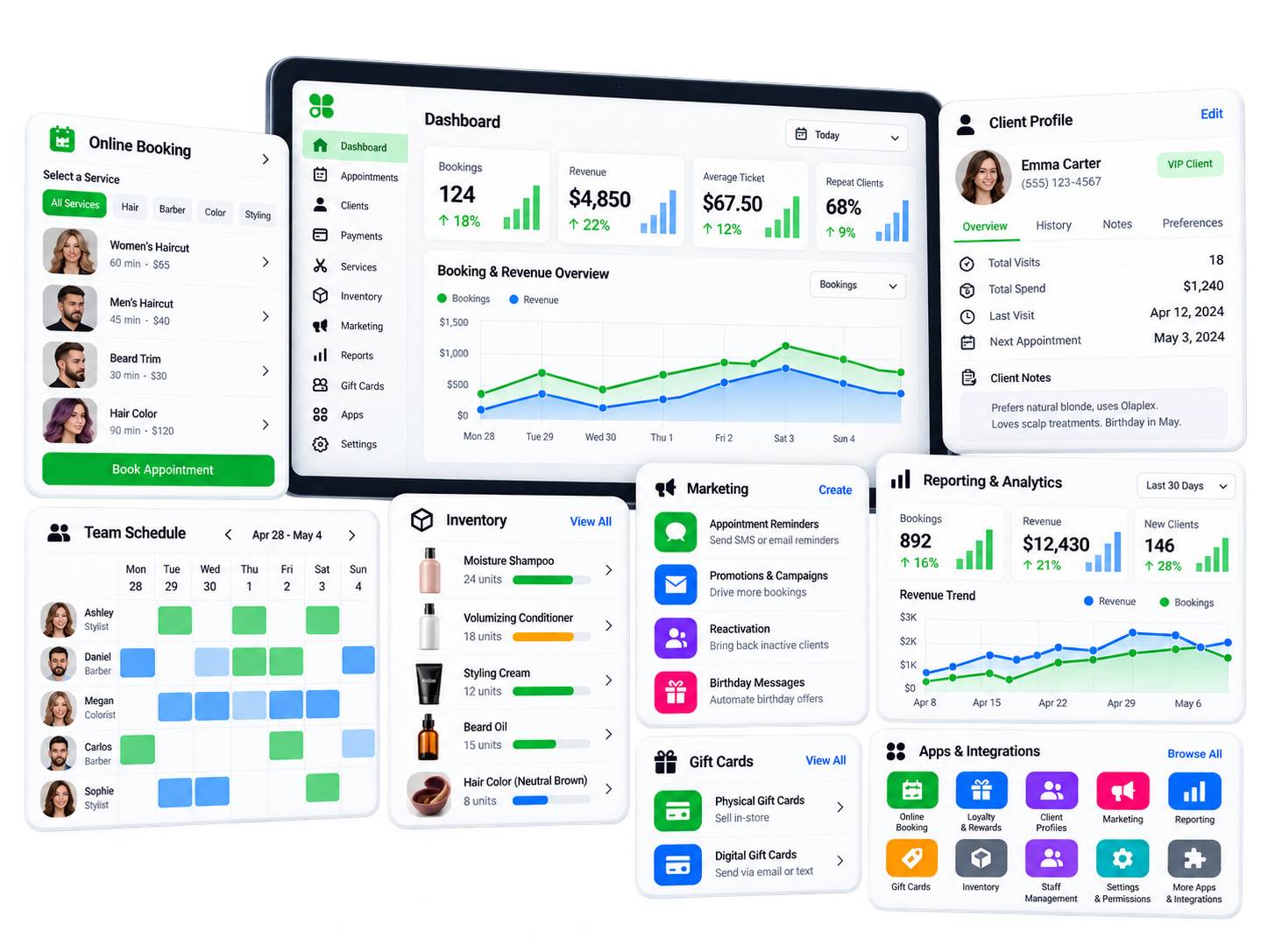 Clover Appointment Tools