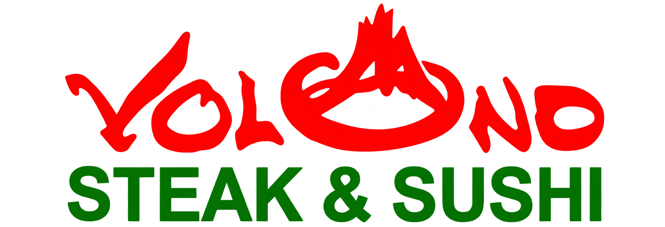 Volcano Steak & Sushi logo
