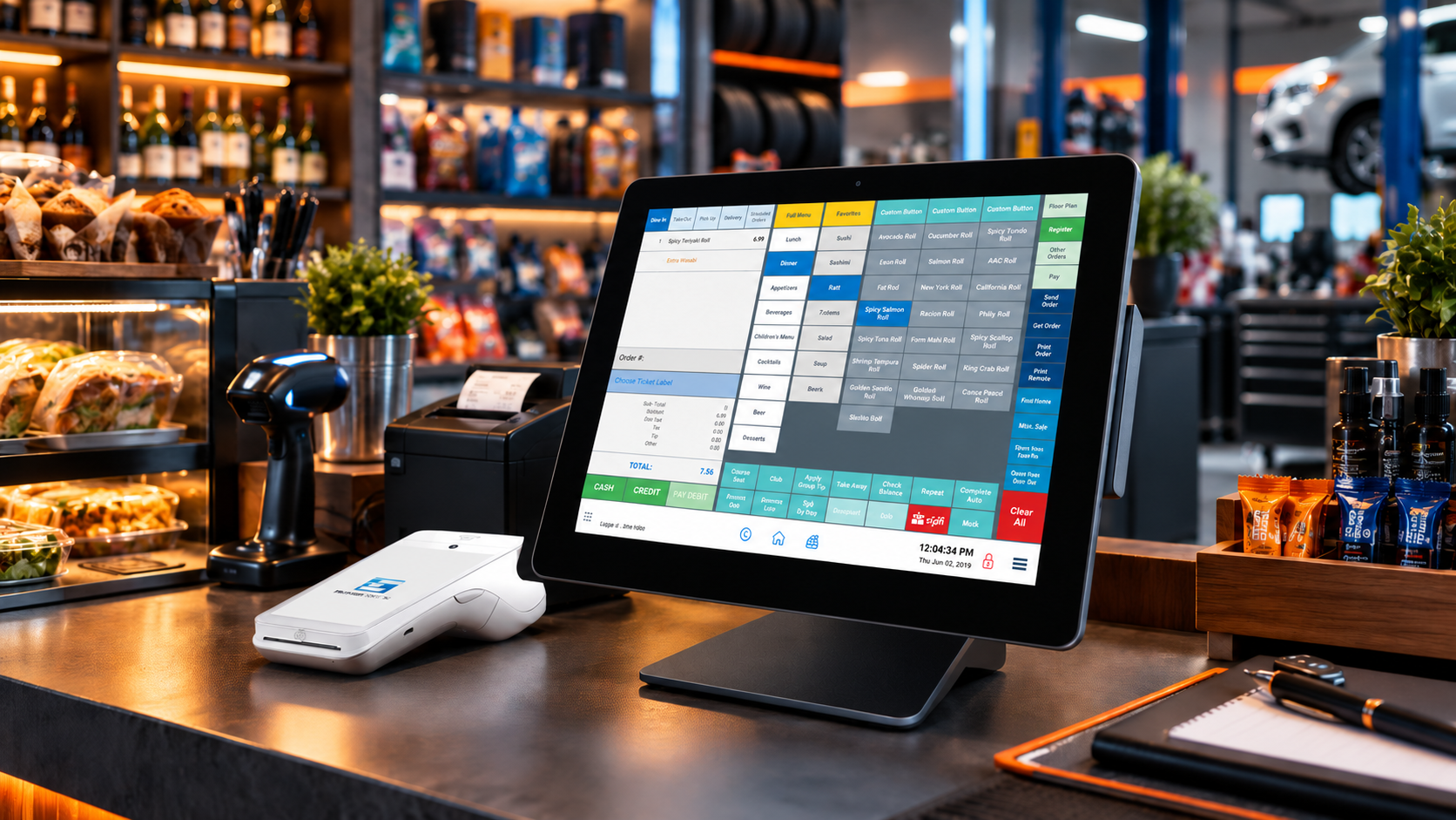 Exatouch POS hardware in a modern retail and hybrid business environment